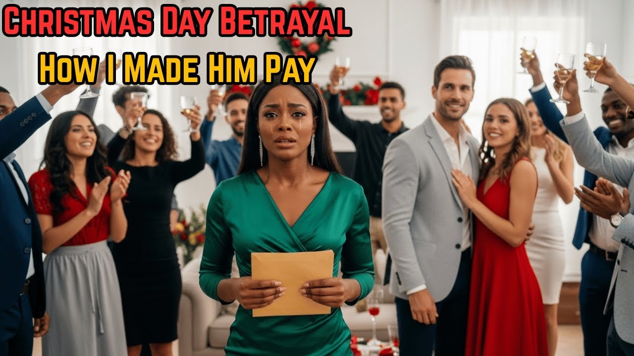 MY HUSBAND HANDED ME DIVORCE PAPERS ON CHRISTMAS DAY... THEN HER ENTIRE FAMILY STARTED CHEERING.
