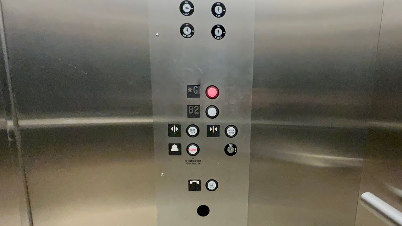 Loud Generic KONE Elevator at Dunn Loring Metro Garage, VA YouTube