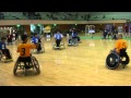 京都伏見スパローズVS和歌山WSSK３（2011車椅子ハンドボール全国大会）