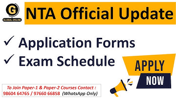 NTA Official Public Notice 2023 | NTA PhD Entrance Test Online Application Forms | PhD Exam 2023
