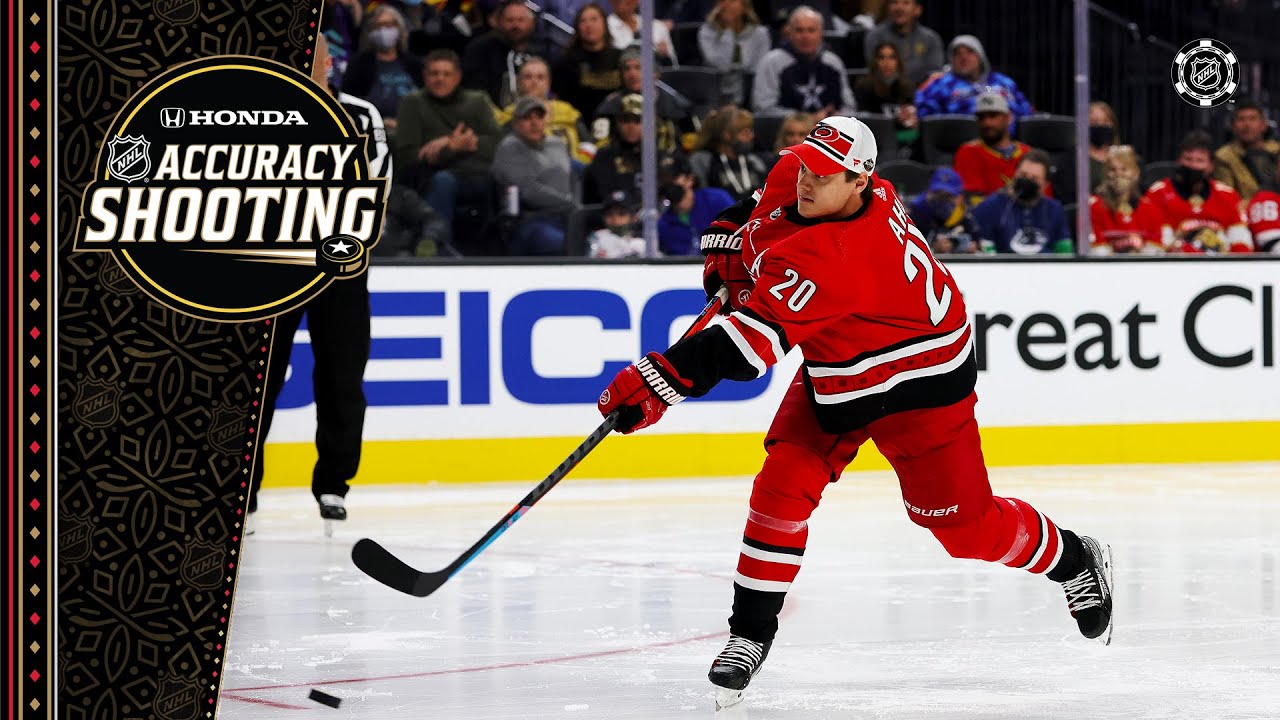 Honda Accuracy Shooting 2022 NHL AllStar Competition YouTube