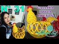 Manualidades Milagros Ena N° 31: Gallina Porta Huevos tejido a crochet hecho con botellas plásticas