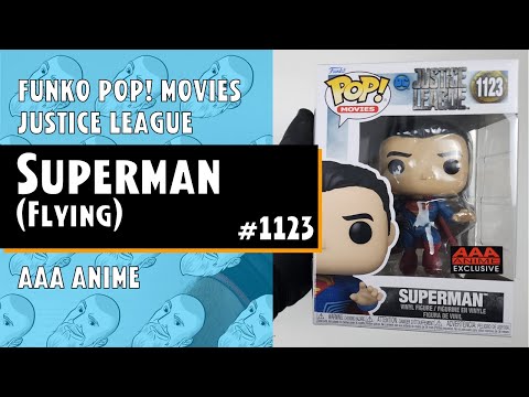 Zack Snyders Justice League Superman AAA Anime Exclusive Funko Pop Drops  With a Chase