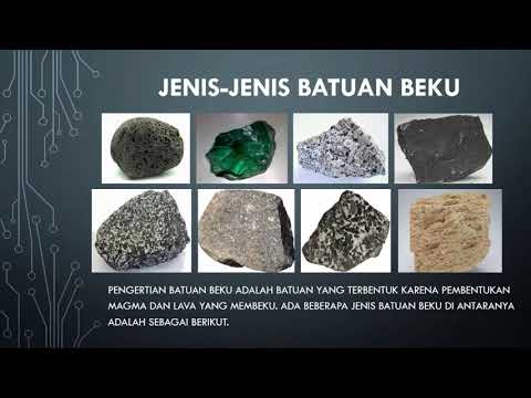 Video: Tiga mineral apa yang biasanya ditemukan di granit?