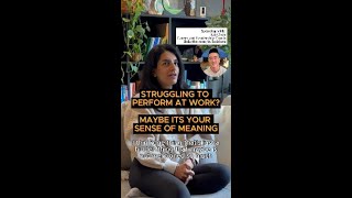Burnout isn't just about the volume of work. It can be about a lack of meaning. #interview #podcast