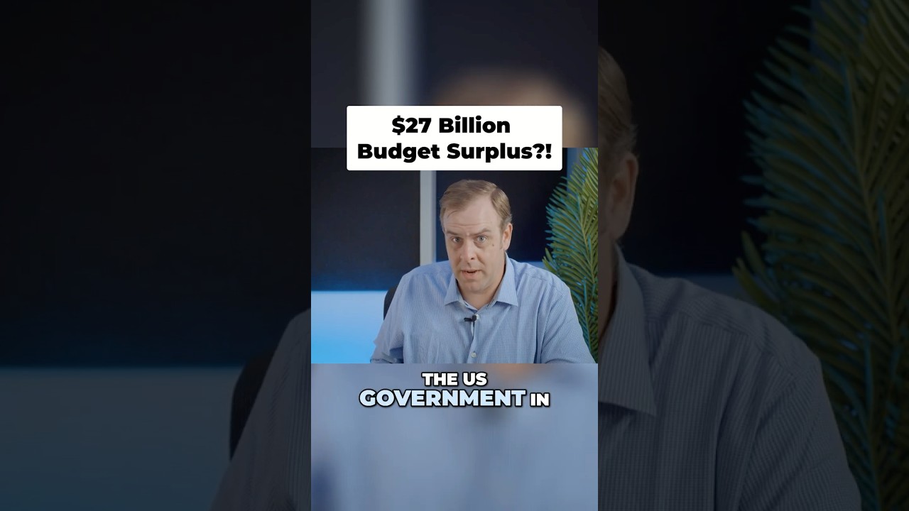 US Budget Surplus $27 Billion in June