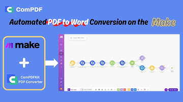 How to Automated Convert PDF to Word on Make | ComPDFKit PDF Converter | iPaaS | Google Drive