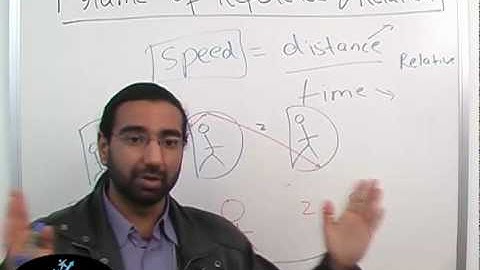 Relativity and Frames Of Reference Part 2