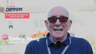 Volunteer drivers at North Tees and Hartlepool NHS Foundation Trust