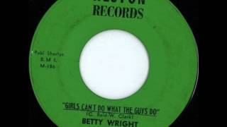 Betty Wright - Girls Can't Do What The Guys Do