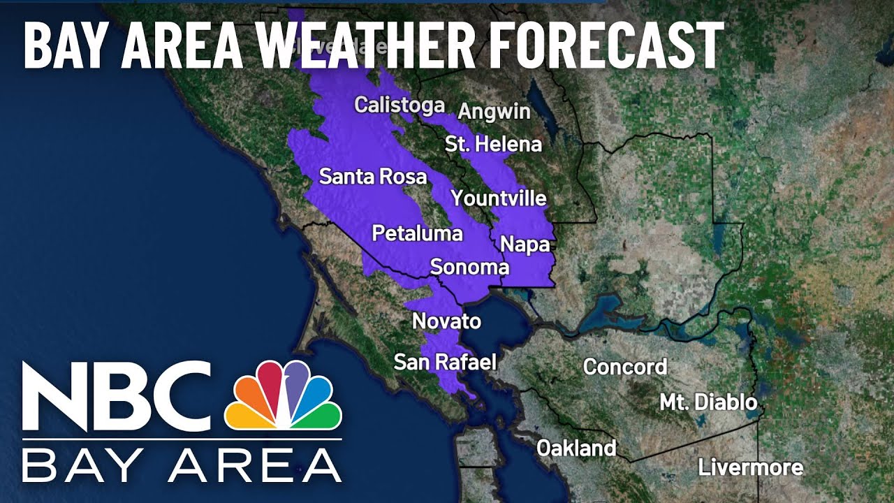 Bay Area Forecast: Storm Totals as Freezing Temps Return - YouTube