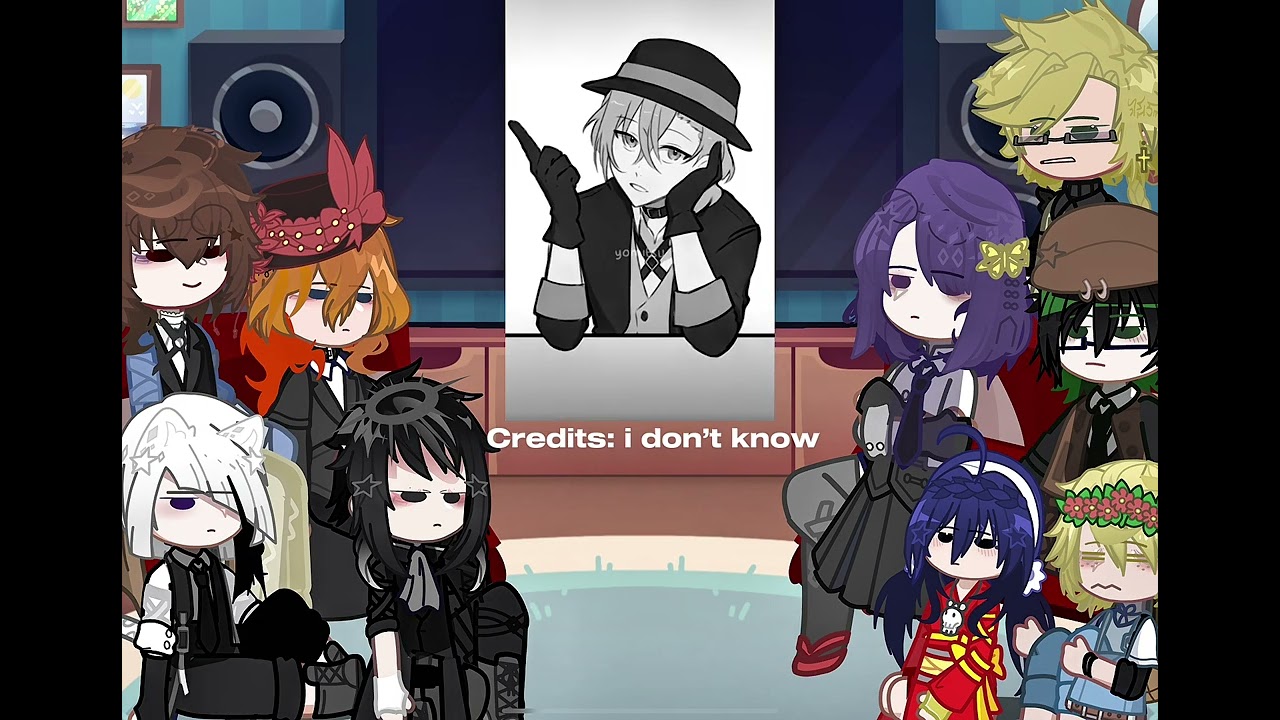 Bsd react to dazai part 9 [soukoku 2/2]