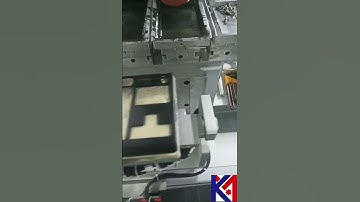 Three-color servo pad printer (with 3D shuttle fixture)