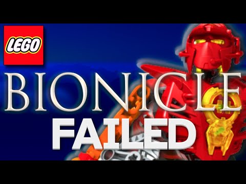 Why LEGO BIONICLE FAILED