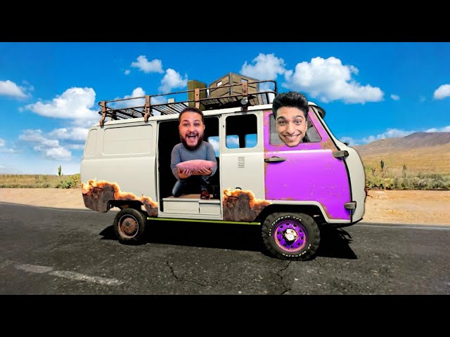 السفر الطويل مع عبده ماندو وسعد في اطول رحله للبحث عن الكنز في الصحراء😱 | nomad drive