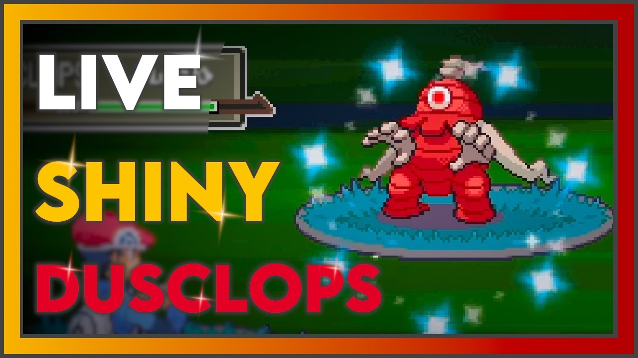 [LIVE] Shiny Dusclops after 1352 REs in Platinum