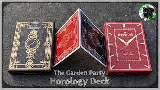 Horology Deck: A watch box thats a house of cards. And, yes, there IS lume! WIS game night approved