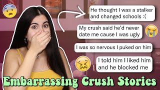 Revealing Your Embarrassing Crush Stories 6 (omg the tea!) | Just Sharon