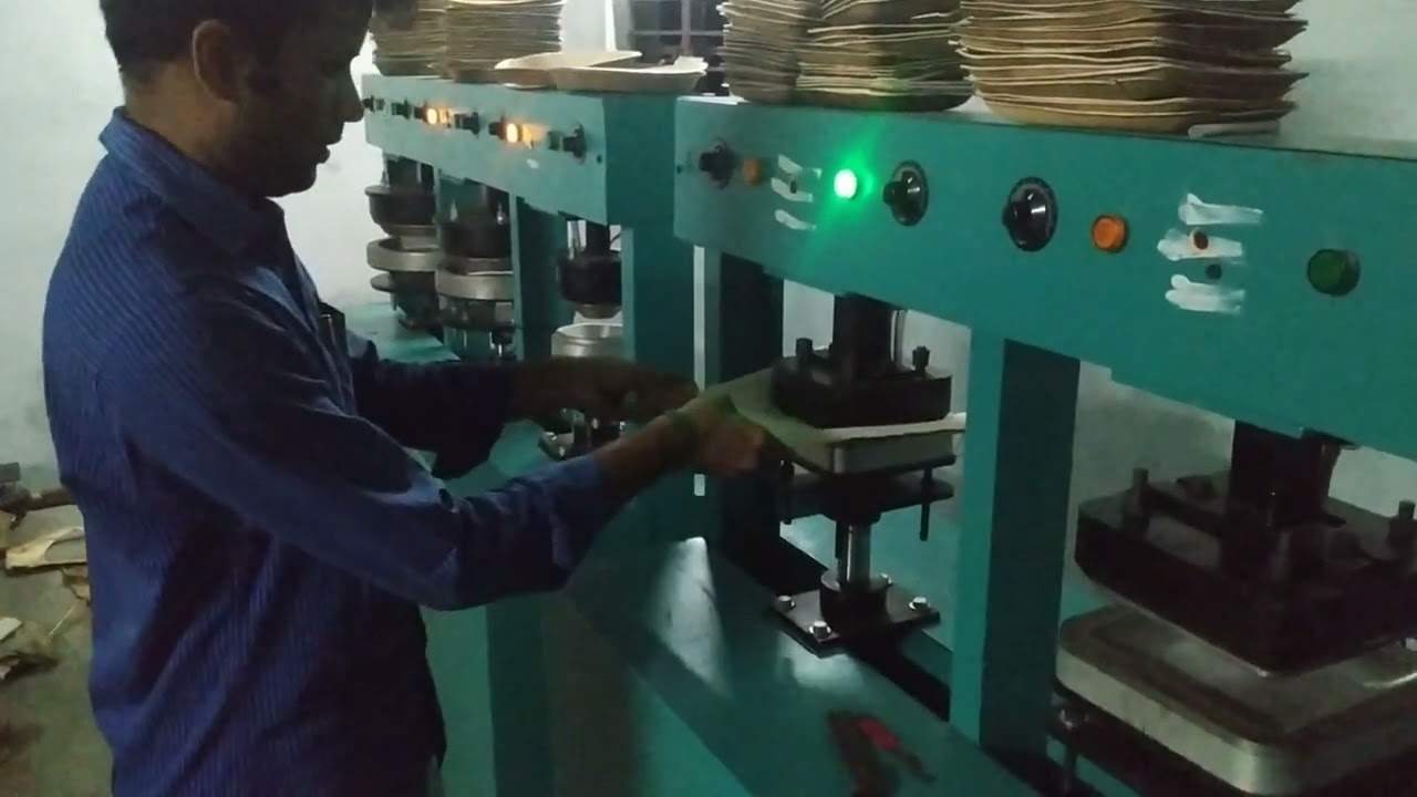 Fully Automatic Three Die Leaf Plate Machine Available On IndiaMART Fully Automatic Three Die Leaf Plate Machine Available On IndiaMART