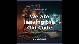 We are leaving the Old Code Age, the Paleocodic, the artisinal code era, where if you needed a no...