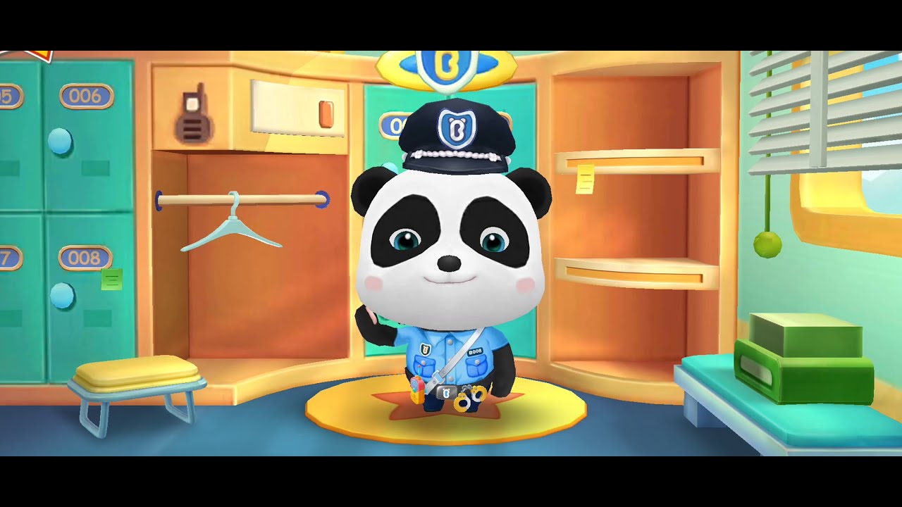 little-panda-policeman-agastya-kids-game-play-video-babybus-youtube