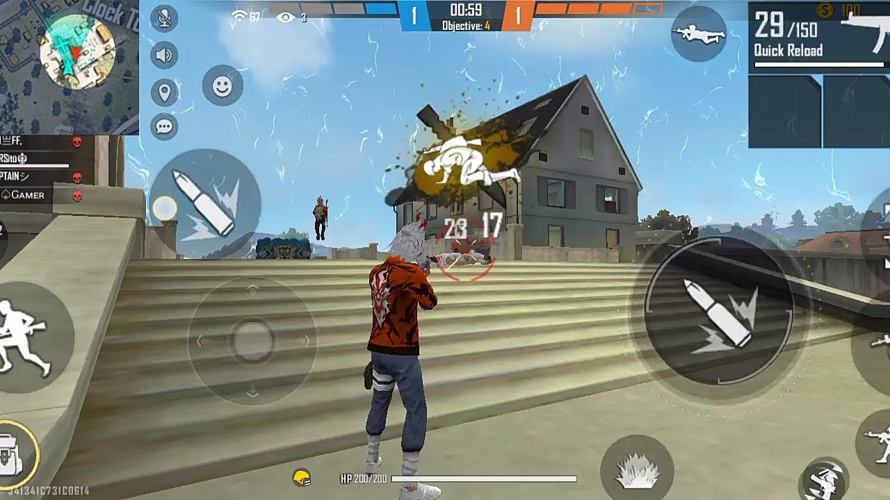 Ranked Clash Squad Gameplay with Random Fan Must Watch - Garena Free ...