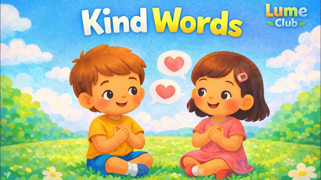 Kind Words 💬 | Gentle Song About Being Kind | Lume Club