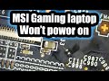 MSI Gaming laptop won