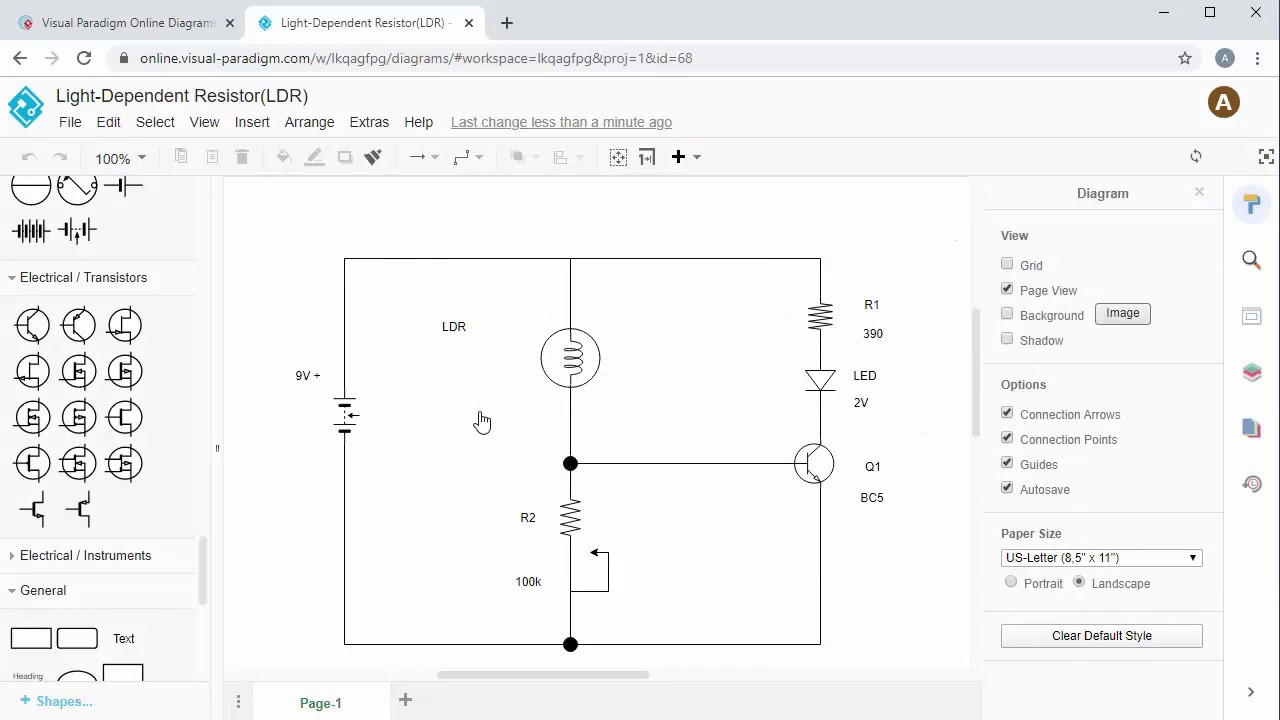 Create Basic Electrical Diagram Online YouTube