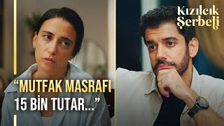 Nursema mutfak masraflarını hesaplıyor... | Kızılcık Şerbeti 30.  Resimi