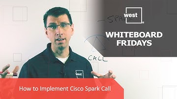 Whiteboard Fridays: How to Implement Cisco Spark Call