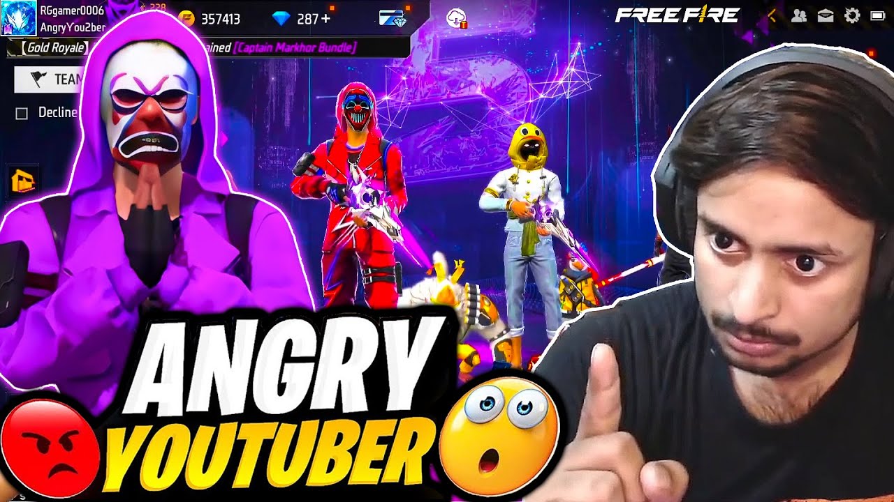 Angry Youtuber 👿 Abused His Teammates After Loosing a Game || RG Gamer ...