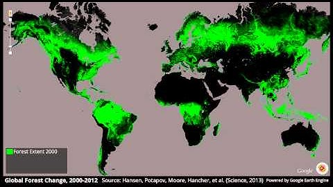 Global Forest Change, 2000-2012