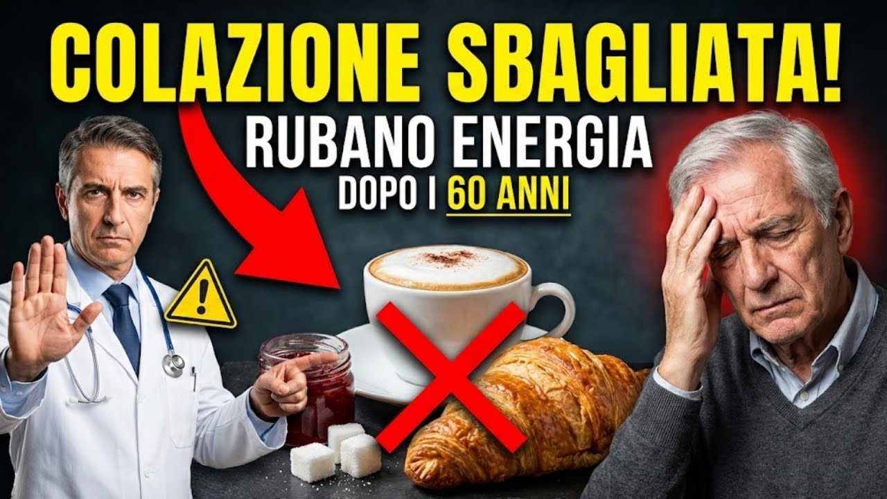 Colazione sbagliata? 4 errori che ti rubano energia dopo i 60 anni ...