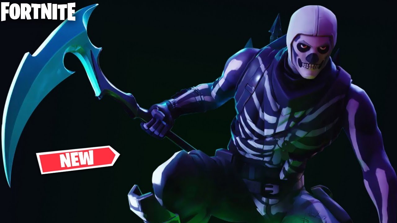 *NEW* SKULL TROOPER SKIN GAMEPLAY (FORTNITE SEASON 6) SKULL SQUAD SET SHOWCASE