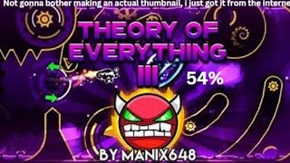 Toe III by Manix(54%) with Shi quality, bad mic, no sound and messages from school gc out of nowhere