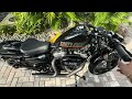 Harley 48 startup - Vance & Hines short shots