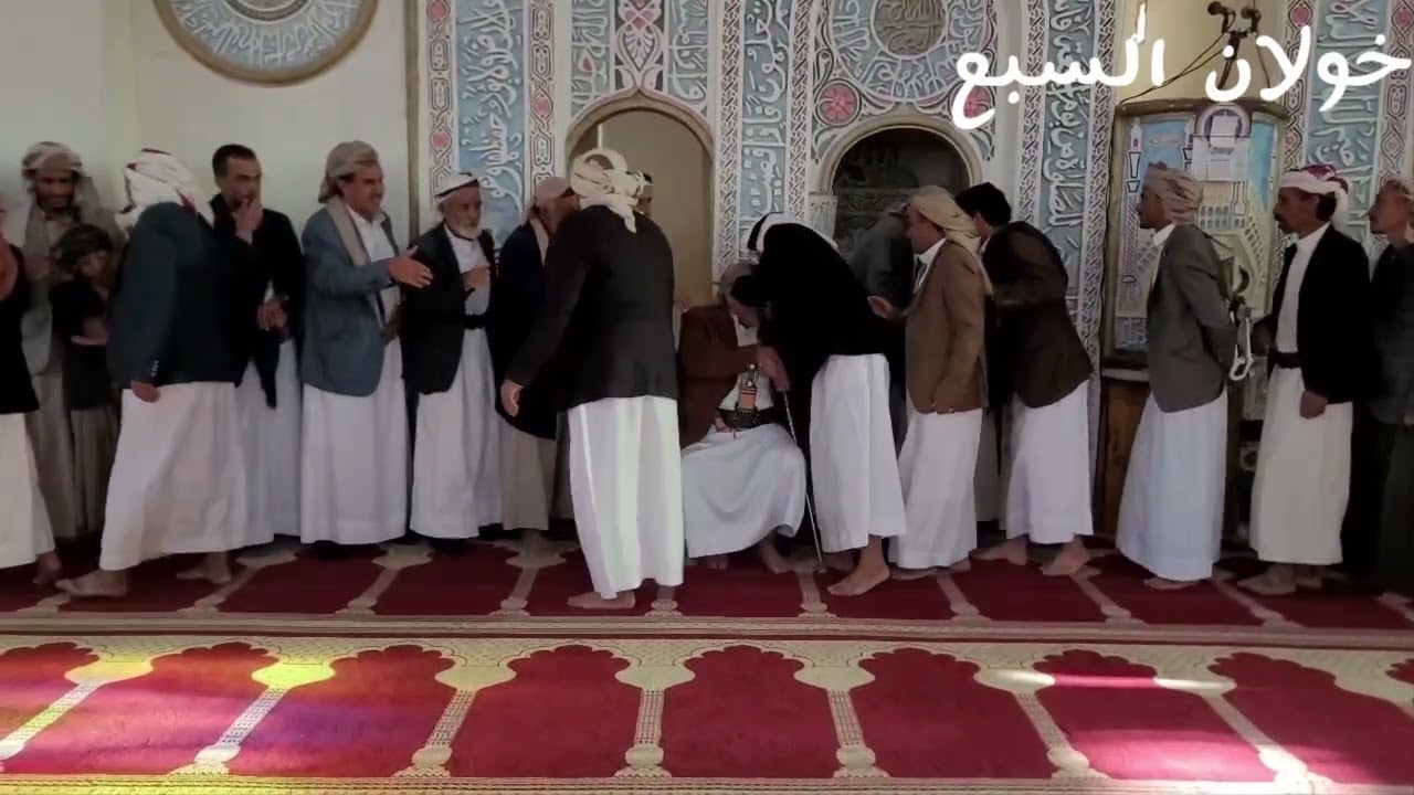 زيارة مشايخ خولان ووكيل محافظة الحديدة للشيخ حسين أحمد القاضي في عيد الأضحى المبارك