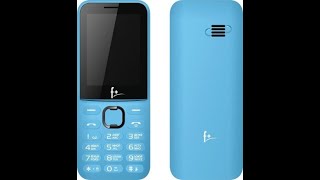 Обзор F+ 240L Телефон синего цвета 21 века