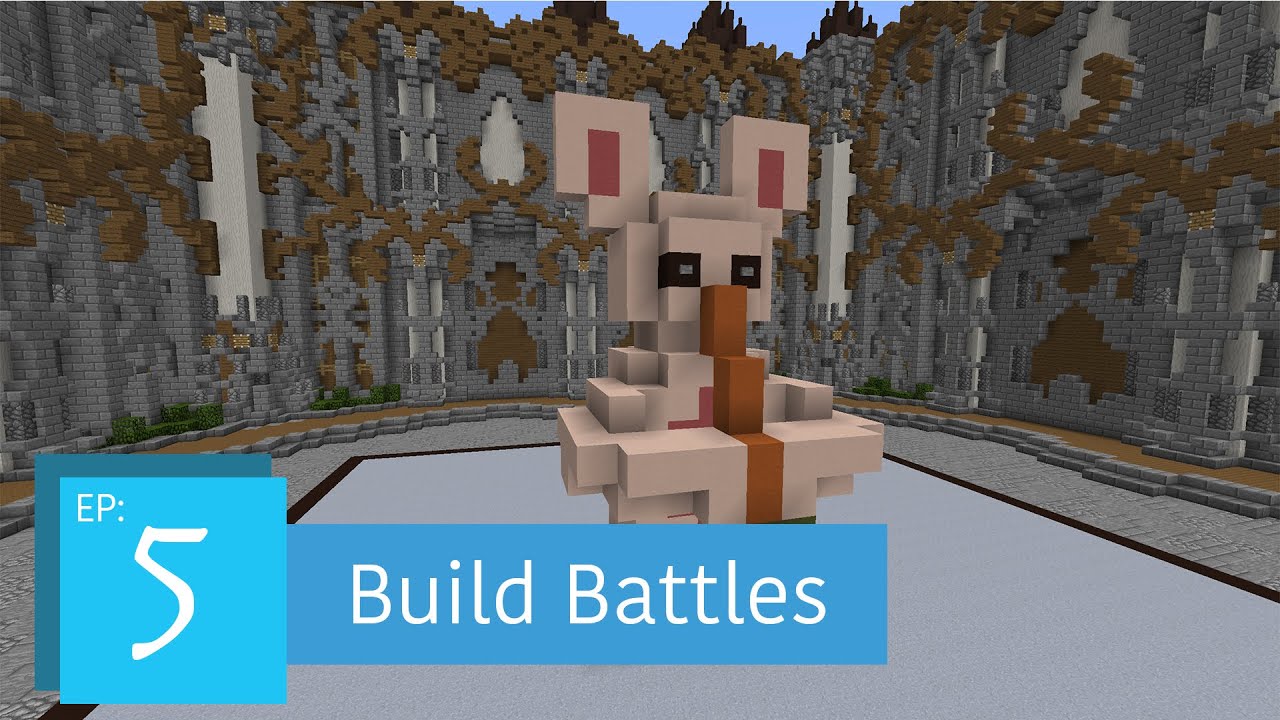Sensei Bunny - Minecraft Let's Play - Build Battles - Episode 5 - YouTube