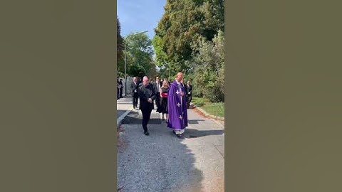 Richard Lugner - Sein letzter Weg zum Friedhof in Wien Grinzing