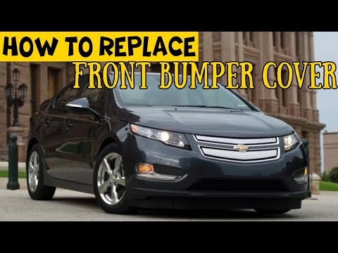 How To Replace A 2011 2015 Chevy Volt Front Bumper Cover Youtube 