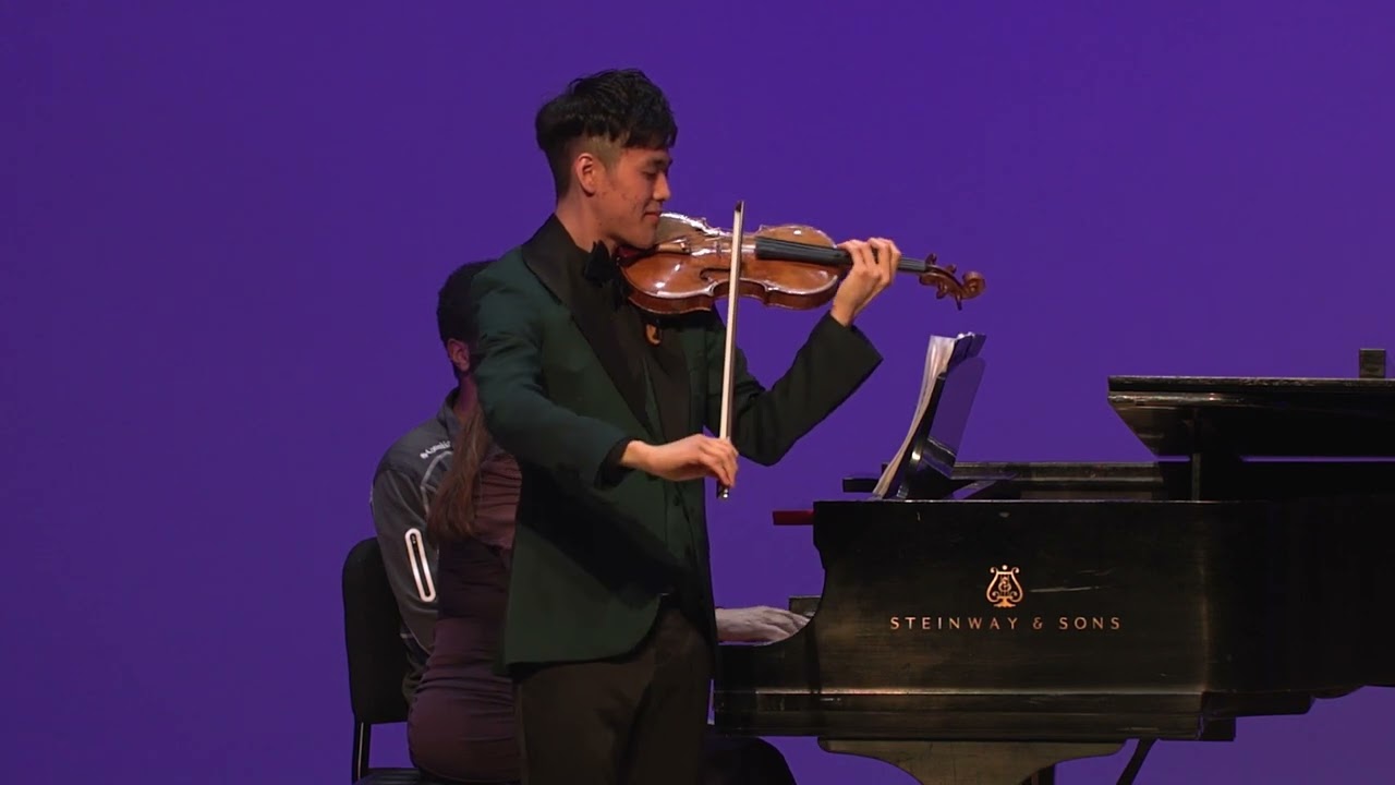 FINAL   Daniel Bae   Erich Wolfgang Korngold   Violin Concerto in D Major, Op  35   II  Romance – An