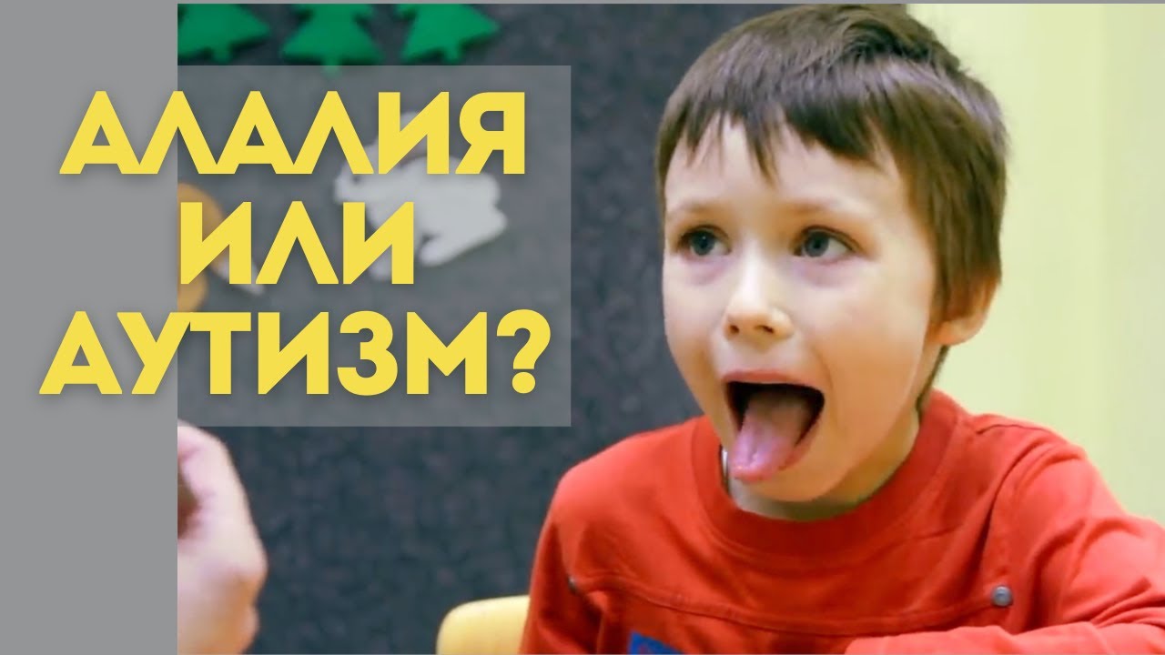 Алалия или аутизм | Обследование | Диагноз | Запуск речи | Начало ...