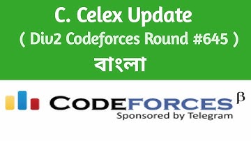 C. Celex Update | Codeforces Solution (Bangla) | Difficulty - 1600 | Div2 Codeforces Round 645 | C++