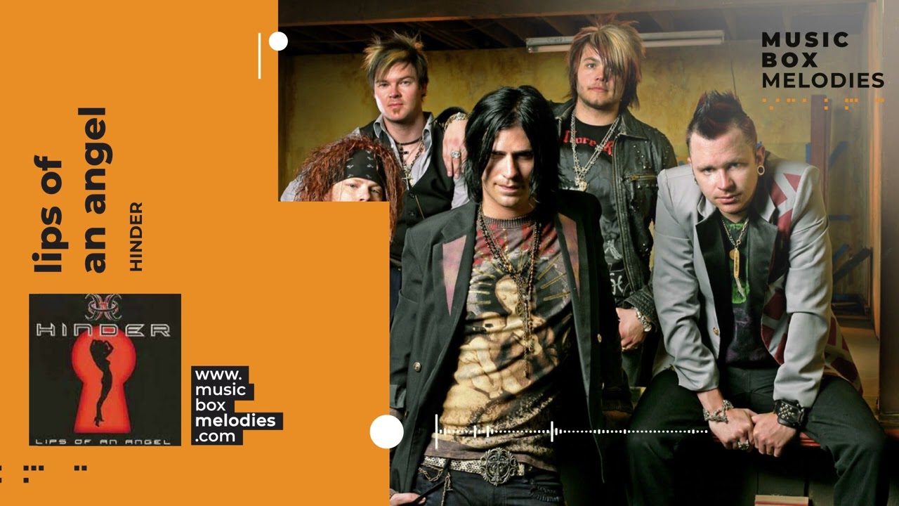 Lips Of An Angel by Hinder Music box version YouTube