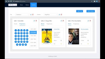 Cinema reservation app with Angular, Ant design and Spring boot