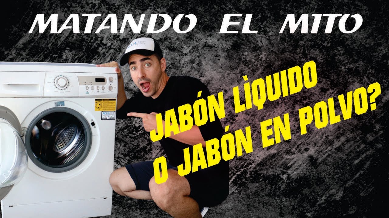 Jabón líquido o en polvo ¿qué es mejor cuando lavas en lavadora?