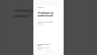 Cortometrajes y videomapping. Sí, se licita. #desarrollopersonal #conciliacionlaboral #psicologia