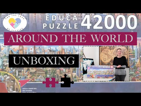 EDUCA puzzle Around the world, 42000 delov 